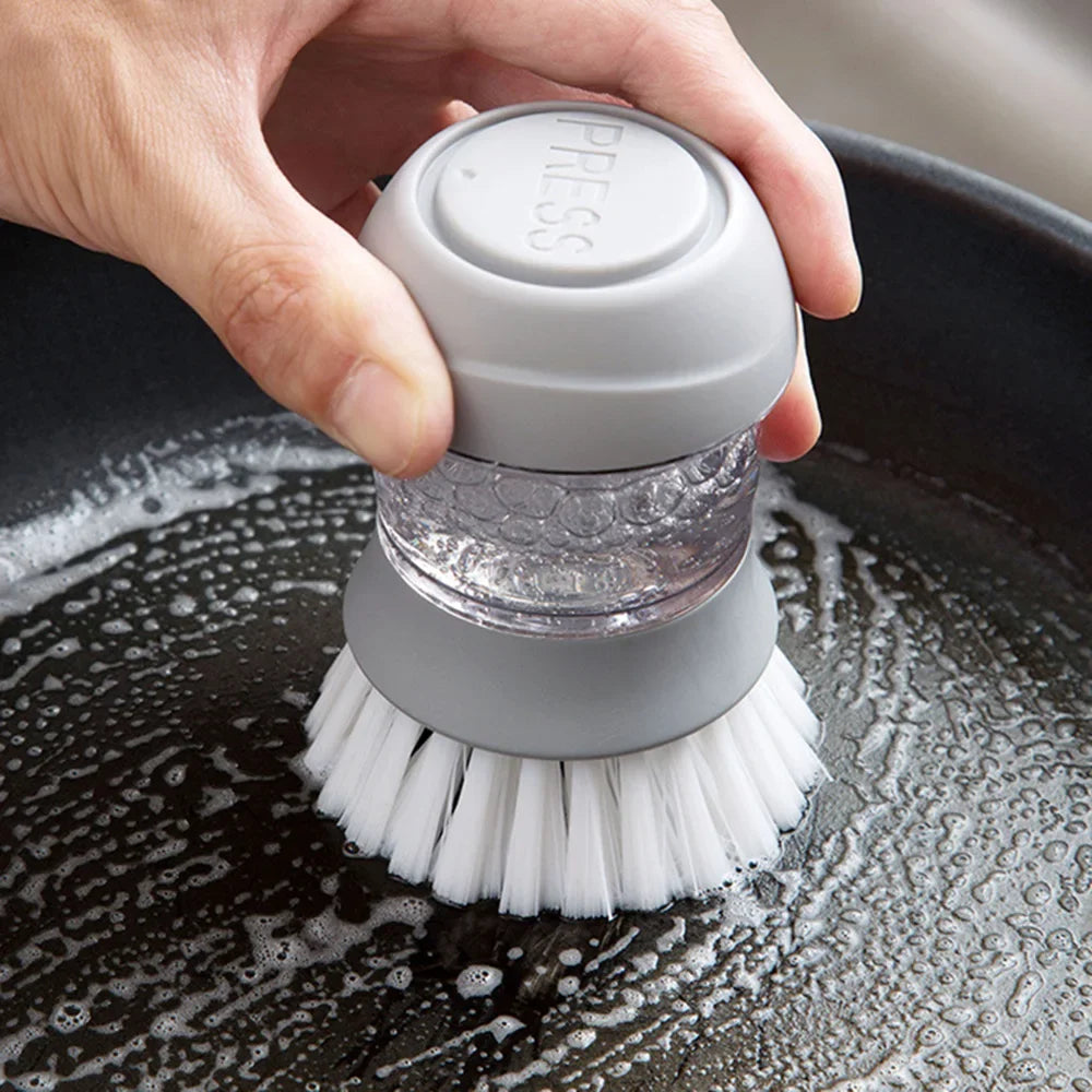 Dish Brush - PureBrushly™ - with Soap Dispenser