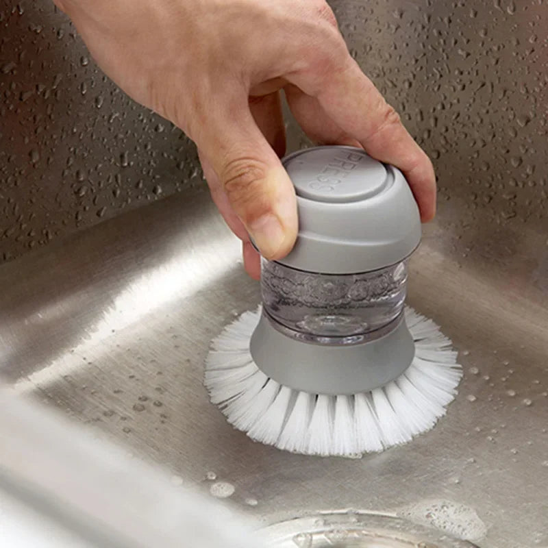 Dish Brush - PureBrushly™ - with Soap Dispenser