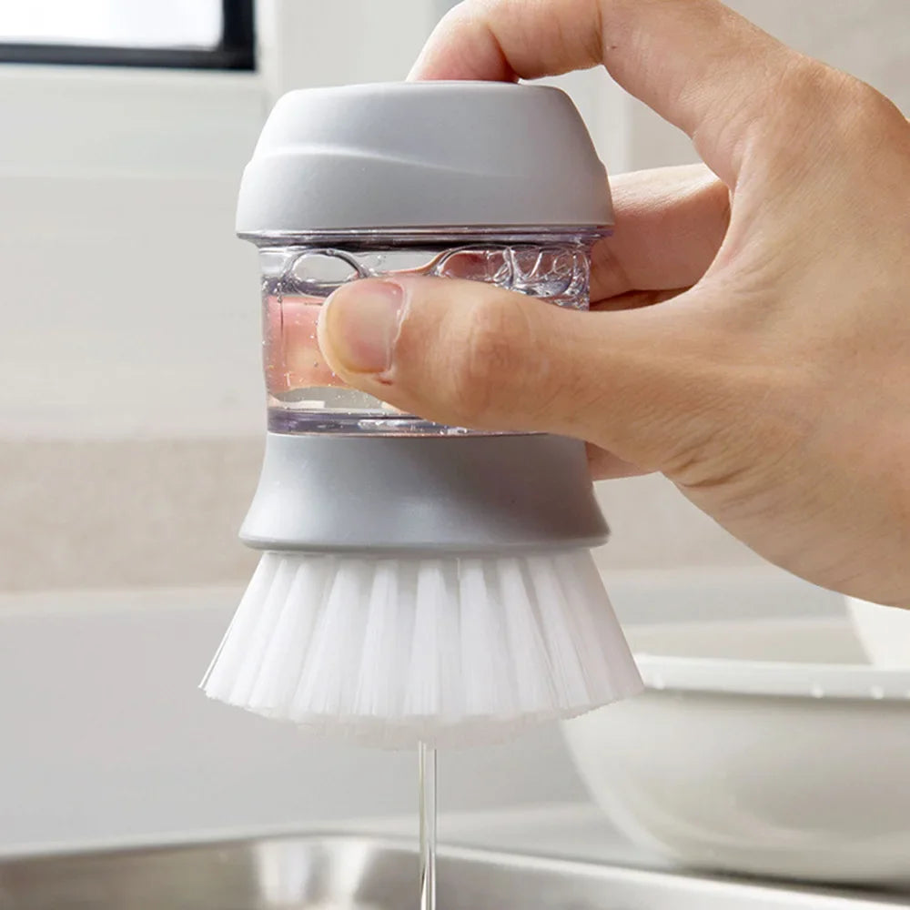 Dish Brush - PureBrushly™ - with Soap Dispenser